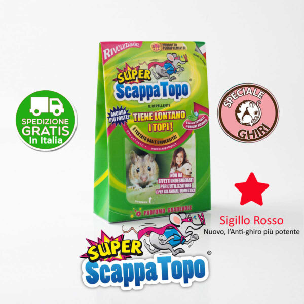 SuperScappatopo Ghiri Sigillo Rosso
